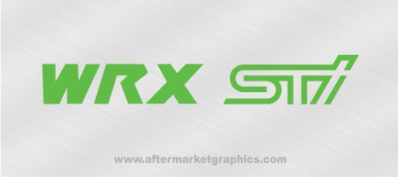 Subaru WRX STi Decals - Pair (2 pieces)